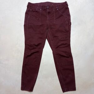 Duluth Double Knee Front Curvesetter Pants Size 14 Workwear Fortiflex Fire Hose